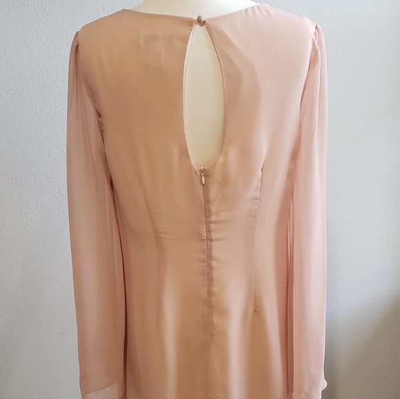 NWOT Arden B Bell Sleeve Lace Overlay Dress - Picture 5 of 8